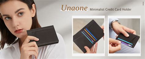 unaone slim minimalist wallet